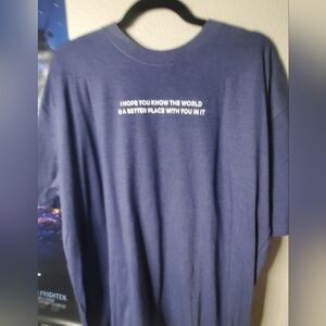 Navy Blue Graphic T-Shirt